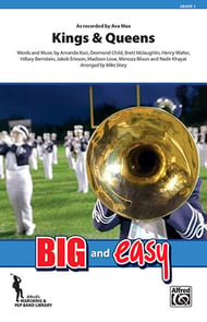 Kings & Queens Marching Band Scores & Parts sheet music cover Thumbnail